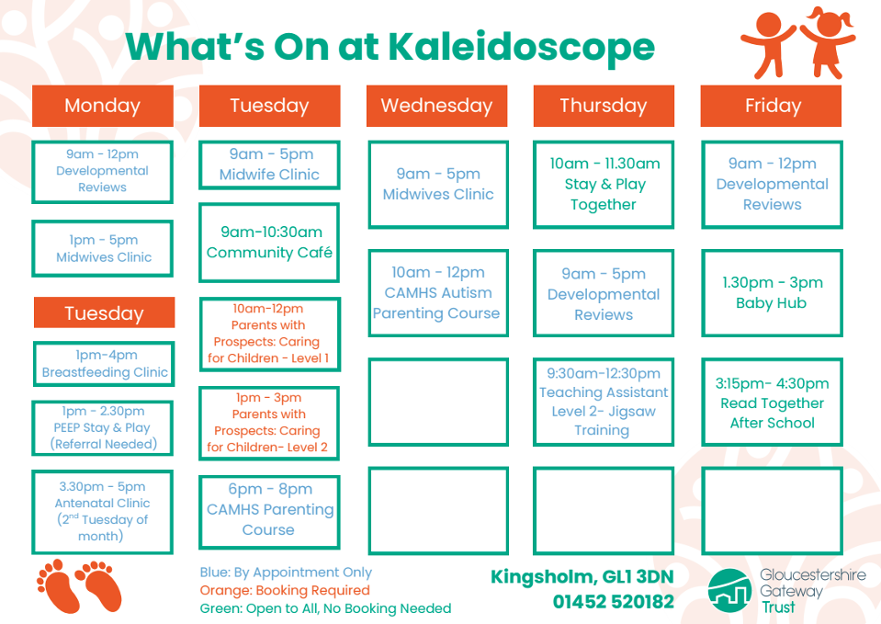 Whats on at the Kaleidoscope