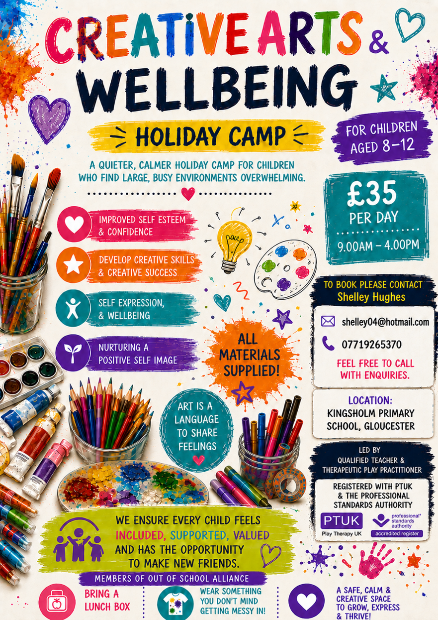 Art Camp Flyer Kingsholm